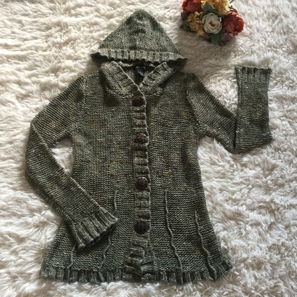 BCBGMaxAzria Sweaters - BCBG Maxazria Sweater Large with hoodie